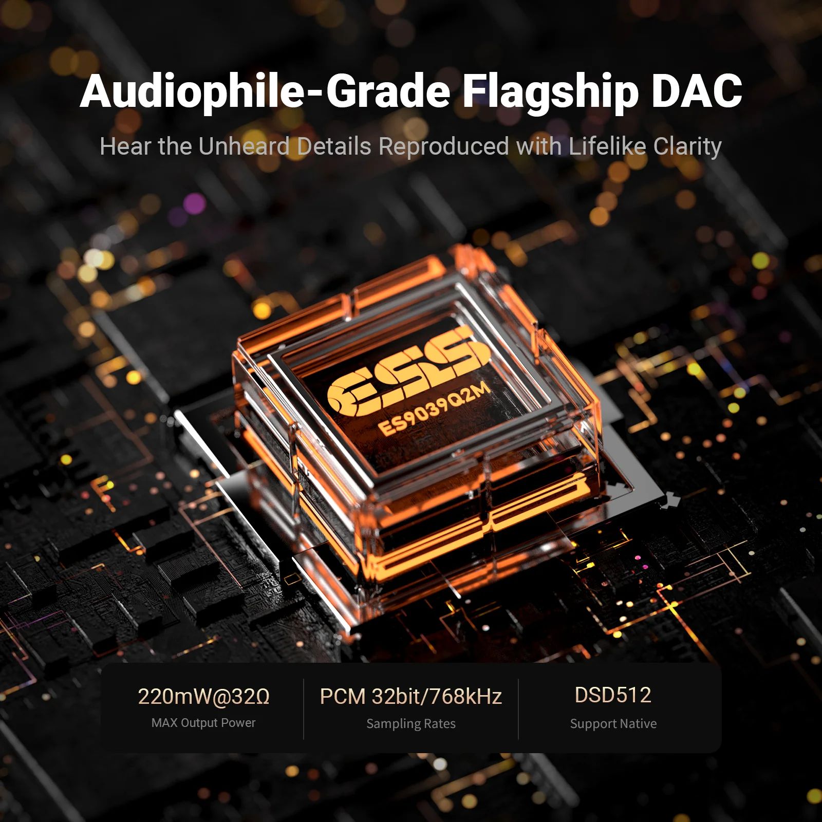 Przenośny DAC/AMP Fosi Audio DS3